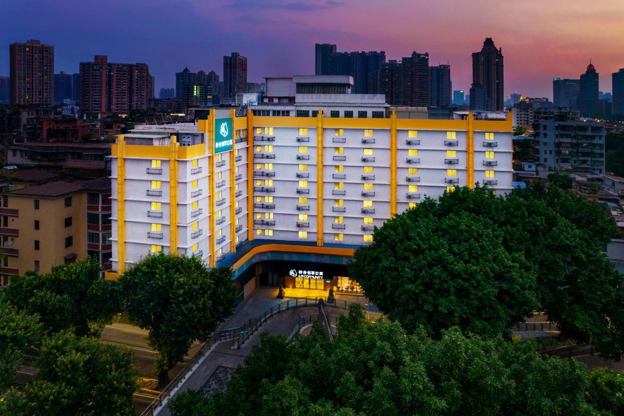 Haizhu Hotel Kanton Exterior foto